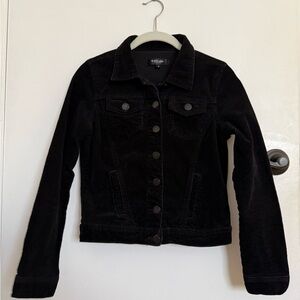 Black Label black corduroy jacket
